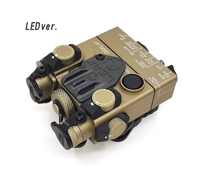 DBAL-A2 LED White weapon light + Red laser Lenses with Remote TA